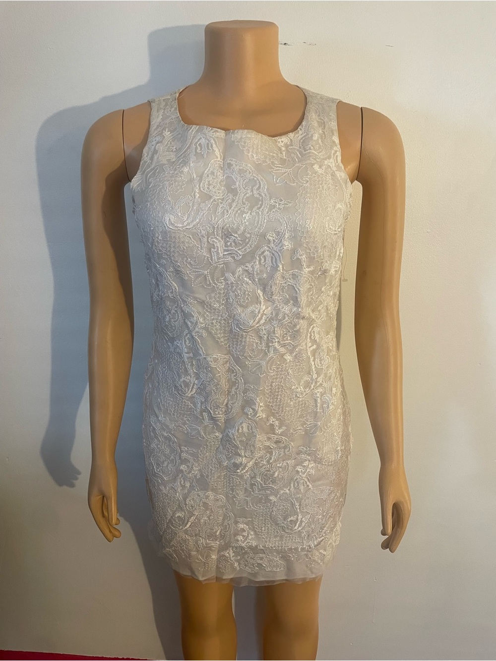 Alexia Admor White Lace Cocktail Dress | M